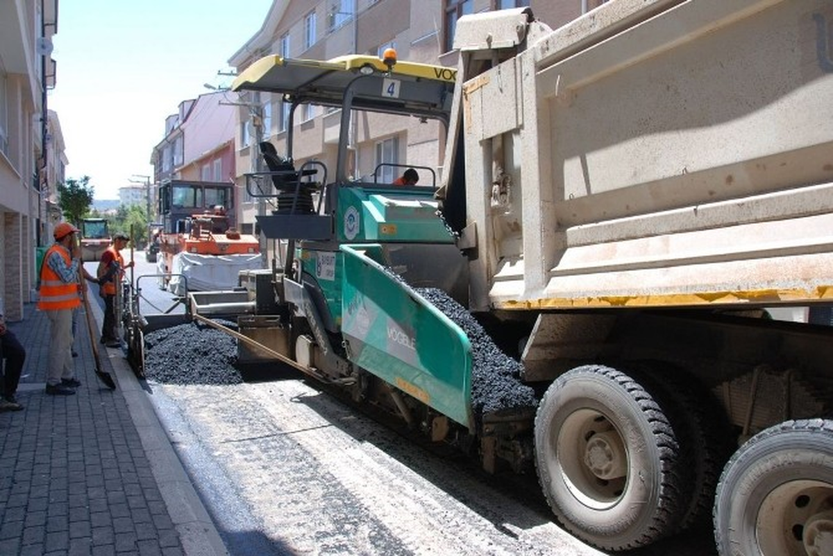 Odunpazarı\'nda Üst Yapı Çalışmaları