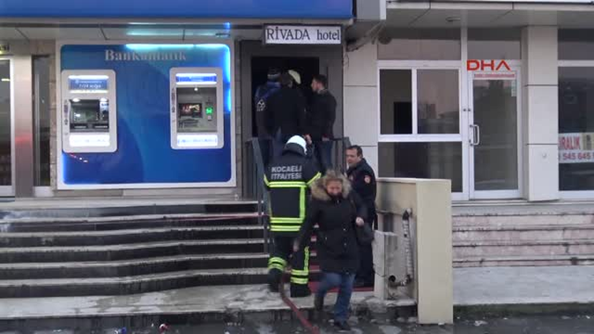 Otelin Restoranında Yangın Çıktı