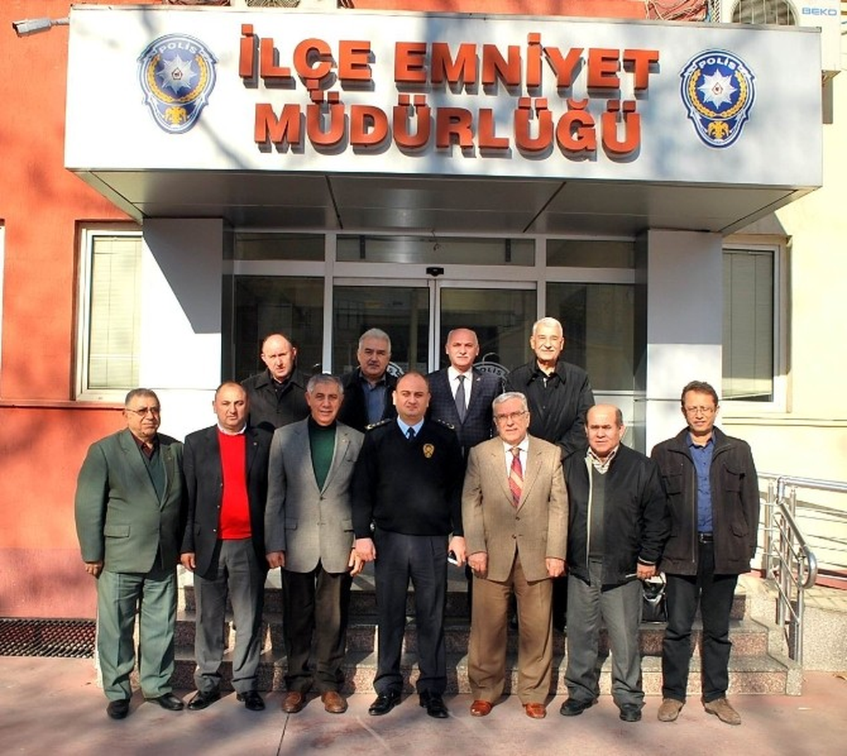 Salihli\'de Oda Başkanlarından Emniyete Ziyaret