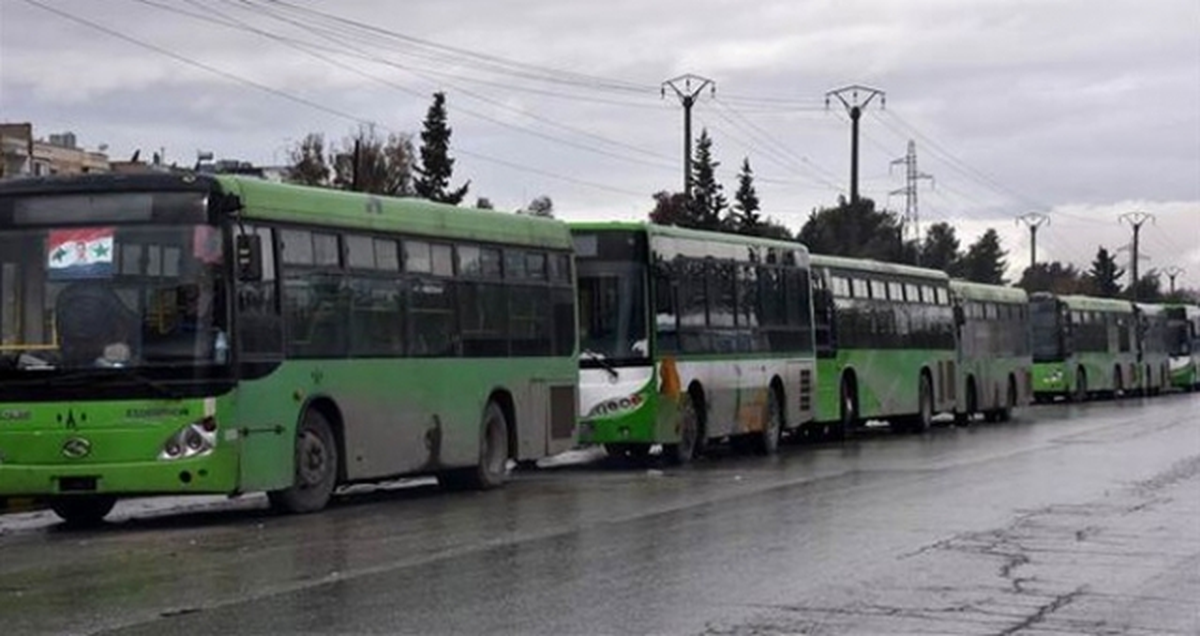 Üçüncü Konvoy İçin Otobüsler Halep\'e Döndü