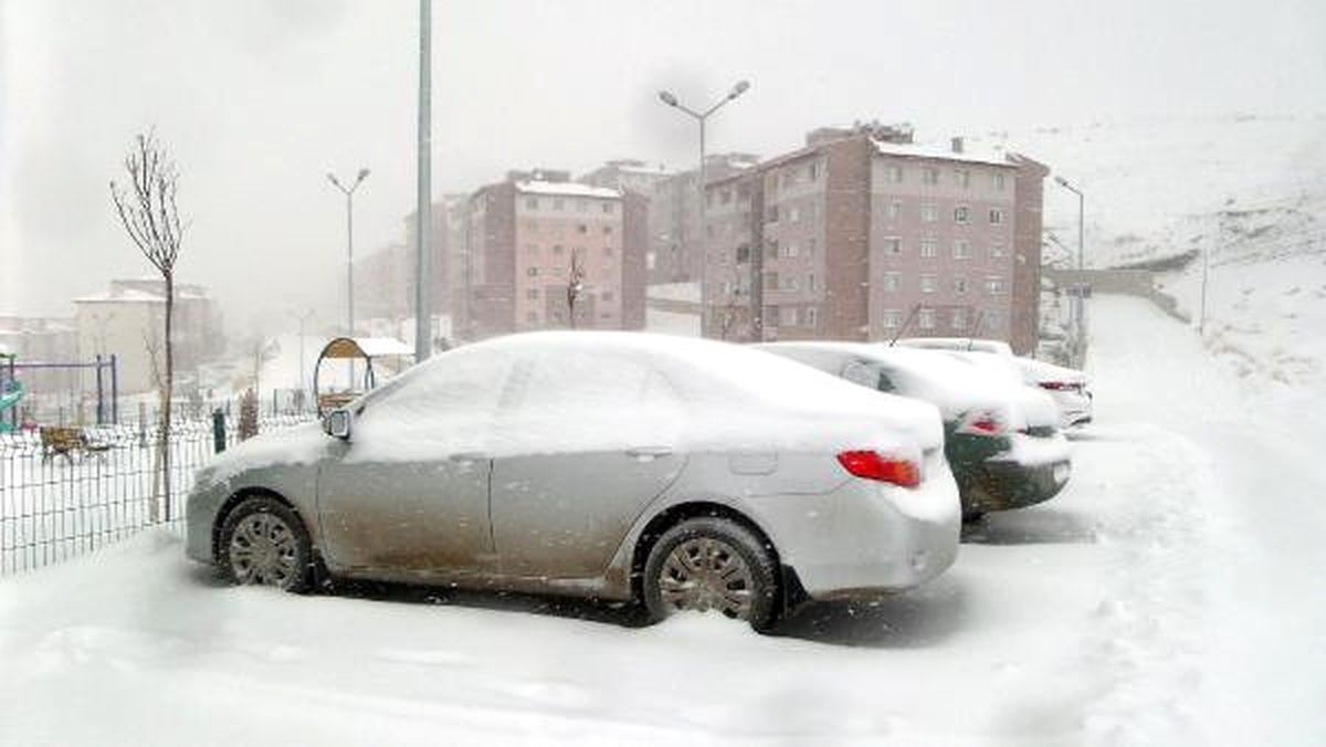 Van\'da Kar Yolları Kapattı