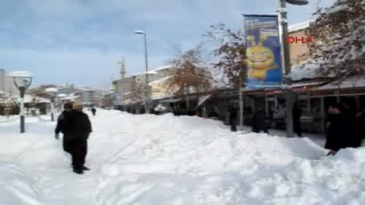 Ağrı Doğu\'da Kar Esareti