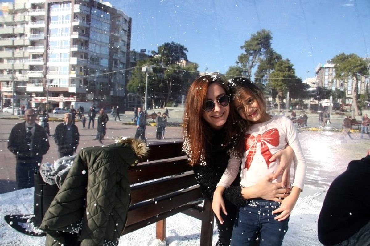 Antalya\'da Kar Keyfi