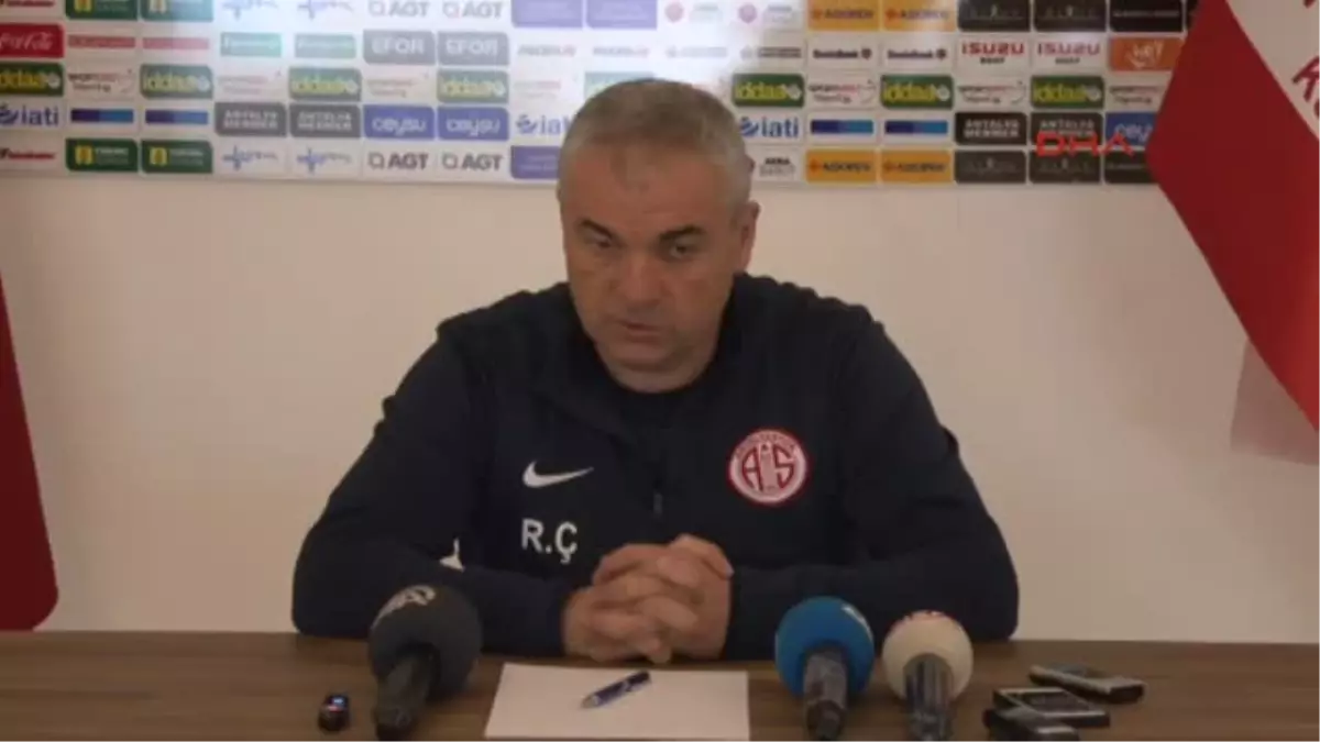 Antalyaspor Teknik Direktörü Çalımbay Gitmek Isteyene Yapacak Bir Şey Yok