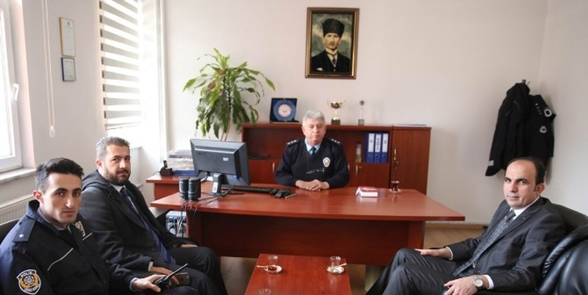 Başkan Altay\'dan Polis Merkezlerine Ziyaret