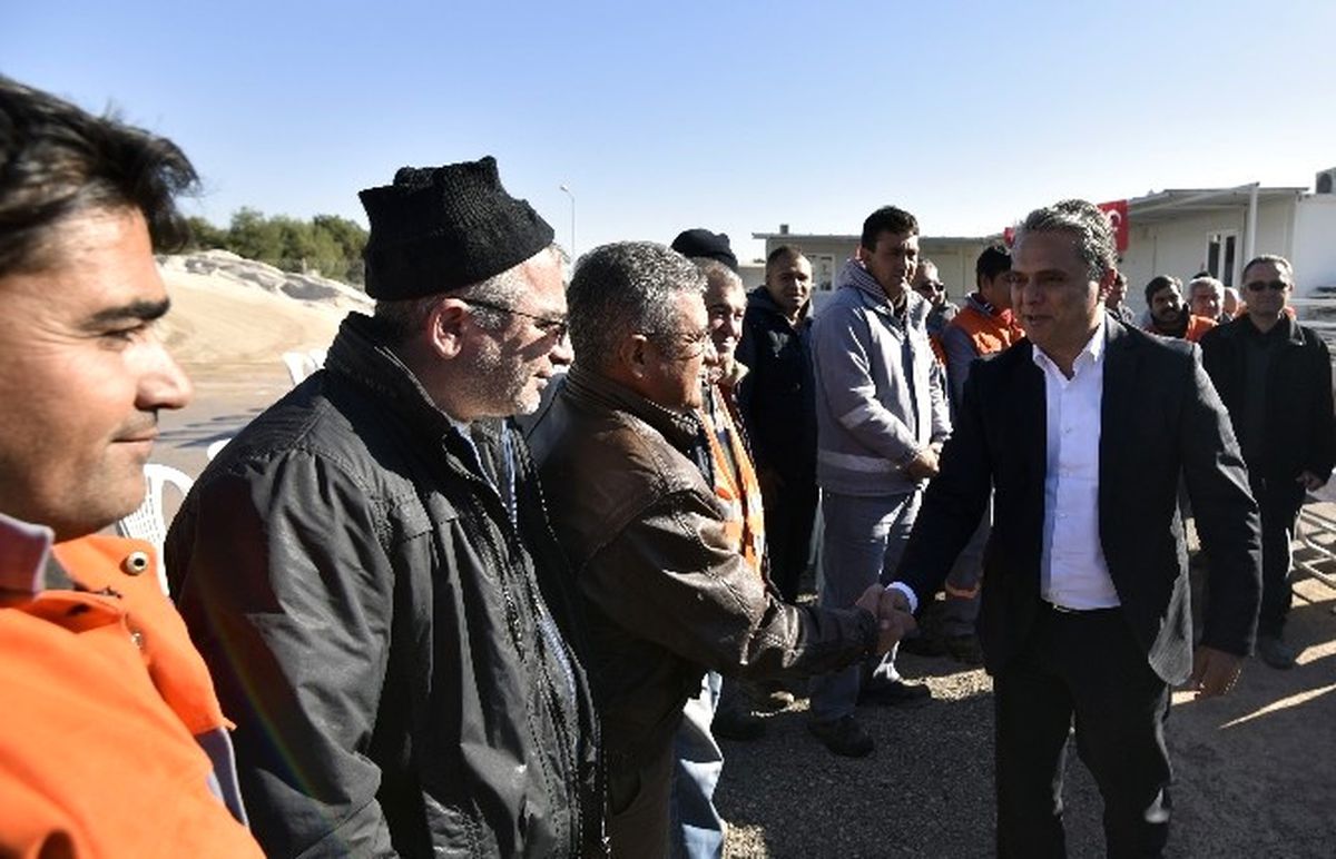 Başkan Uysal, Asfalt Üretim Tesisini İnceledi