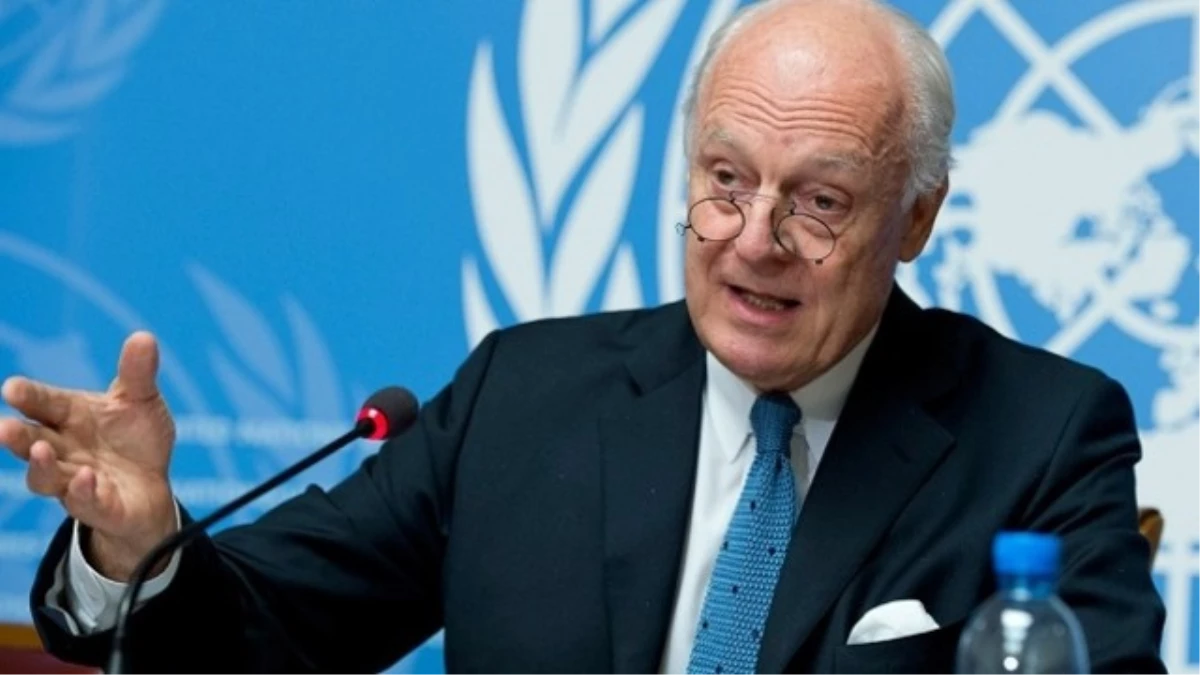BM Suriye Özel Temsilcisi Mistura Açıklaması