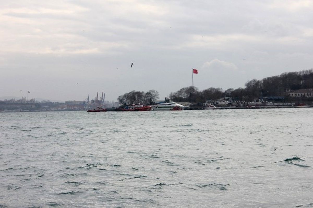 Budo\'ya Ait Deniz Otobüsünde Yangın Paniği