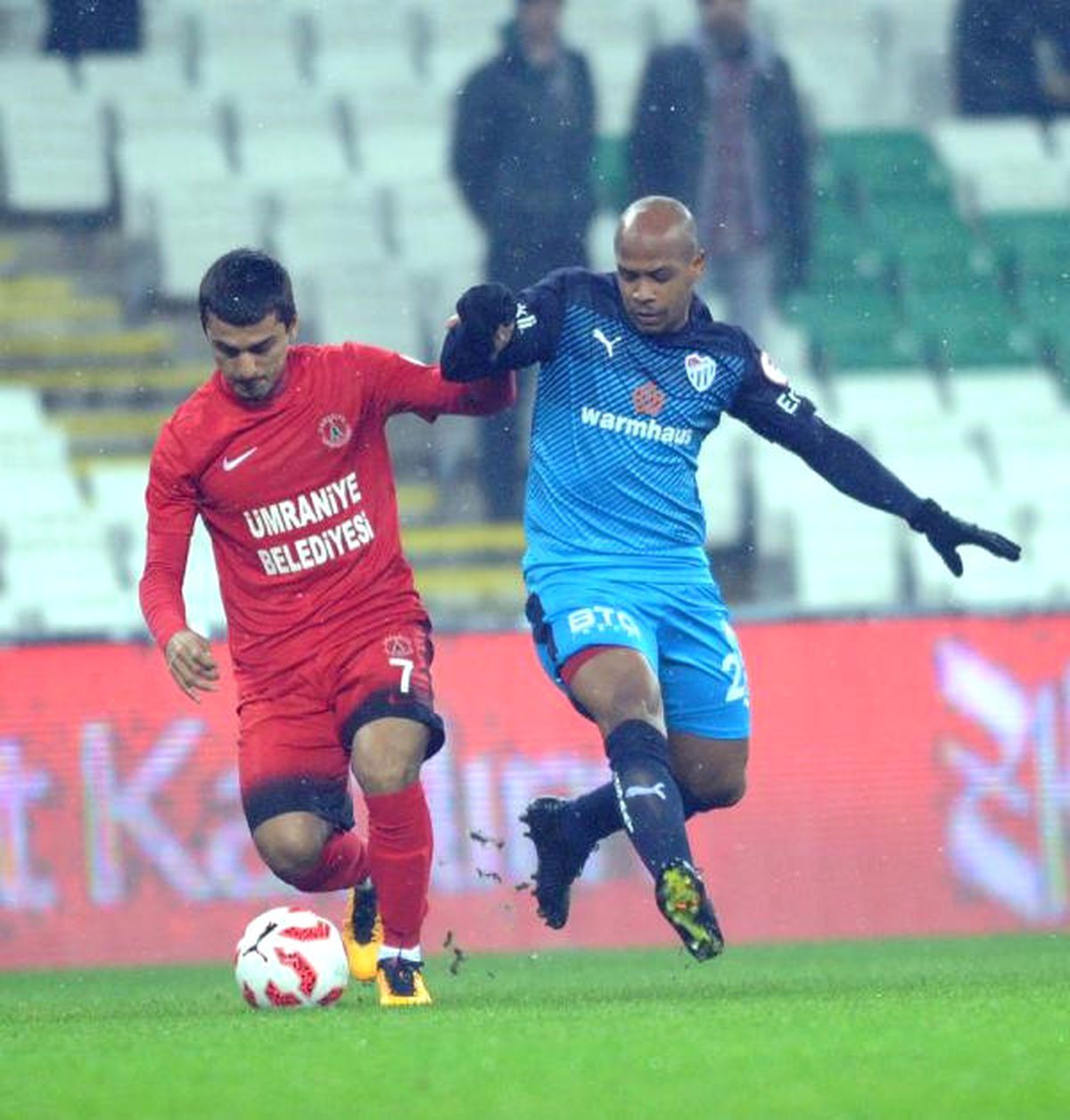 Bursaspor\'da Kupada Liderlik Sevinci