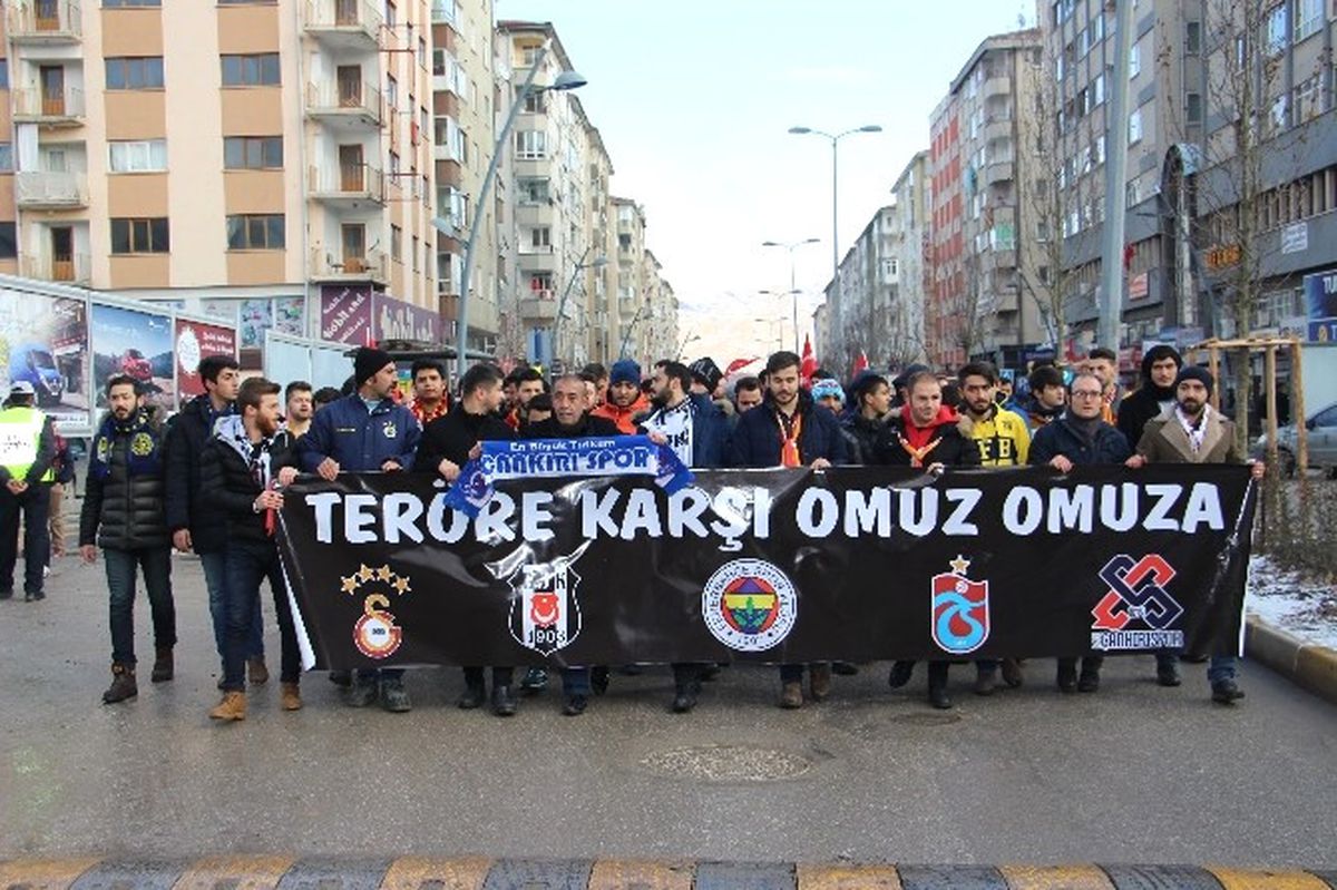 Çankırı Teröre Karşı Tek Ses Oldu