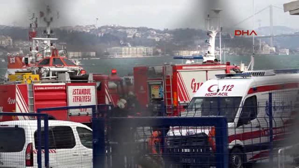 Deniz Otobüsünde Yangın