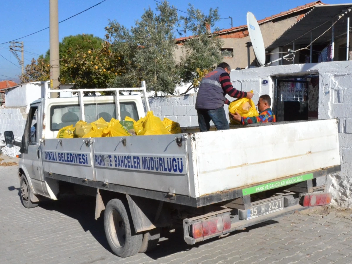 Dikili\'de ocakları ısıtan hizmet