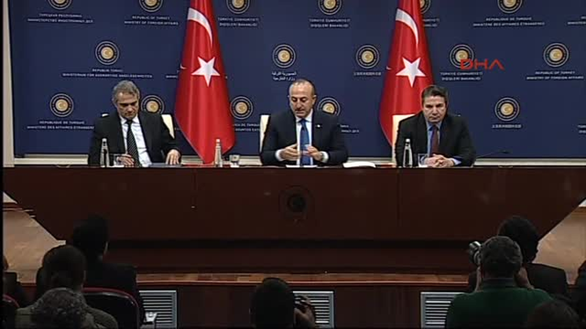 Dışişleri Bakanı Çavuşoğlu Bizim Arzumuz Suriye\'de Ateşkes Sağlansın