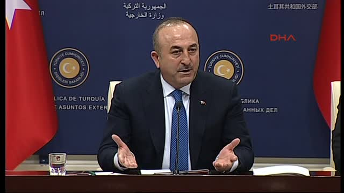 Dışişleri Bakanı Çavuşoğlu Bizim Arzumuz Suriye\'de Ateşkes Sağlansın