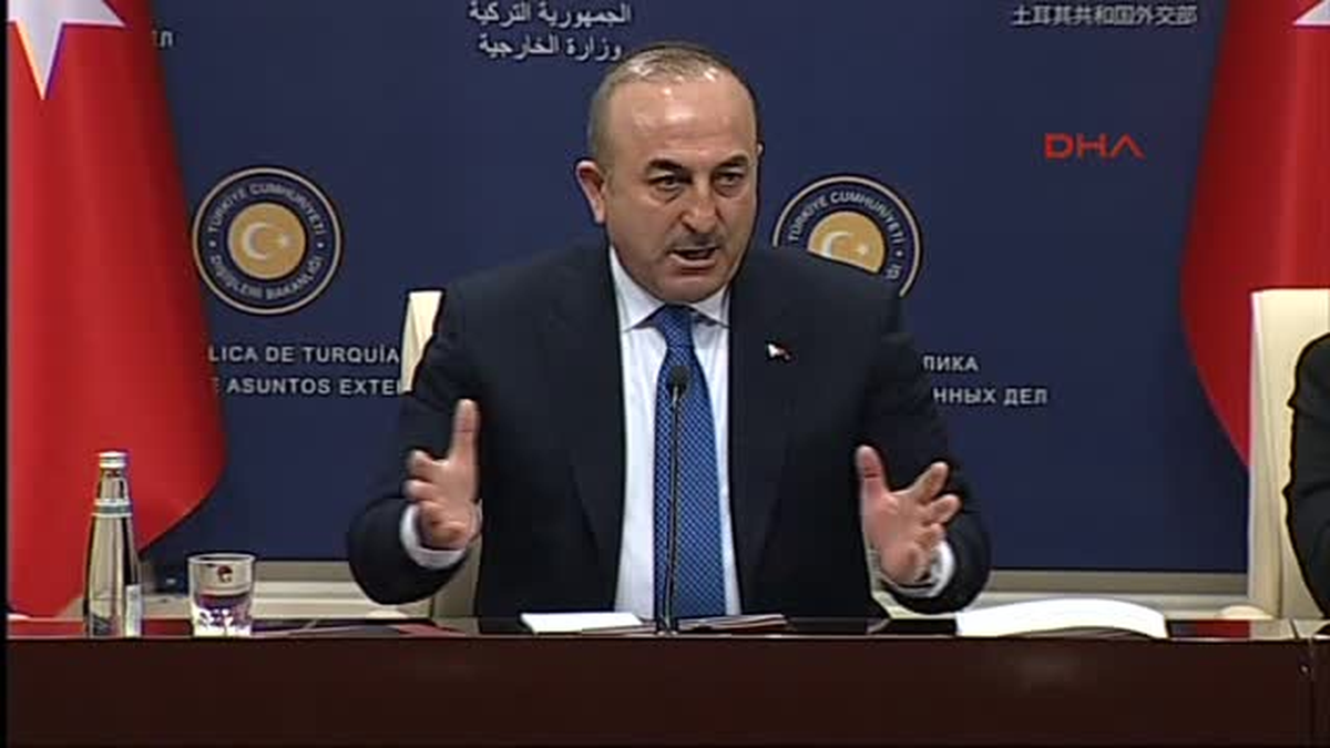 Dışişleri Bakanı Çavuşoğlu Bizim Arzumuz Suriye\'de Ateşkes Sağlansın