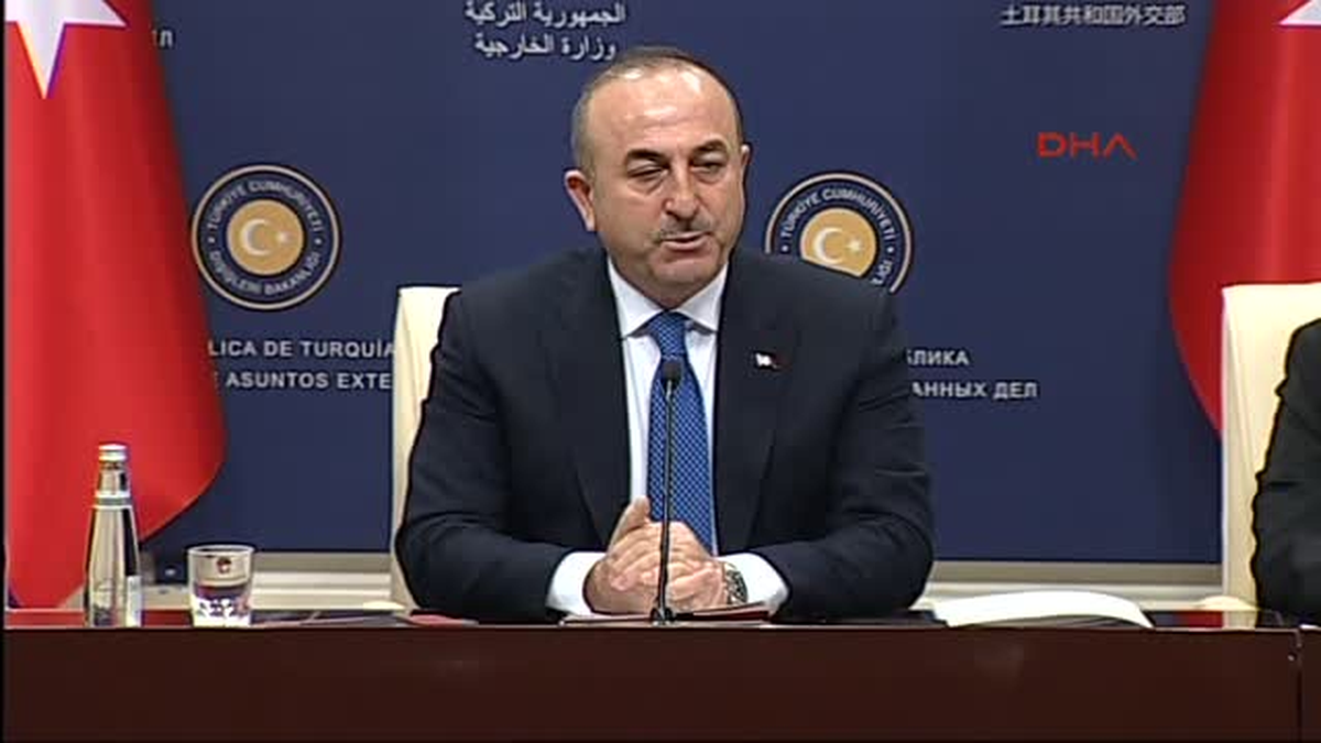 Dışişleri Bakanı Çavuşoğlu Bizim Arzumuz Suriye\'de Ateşkes Sağlansın