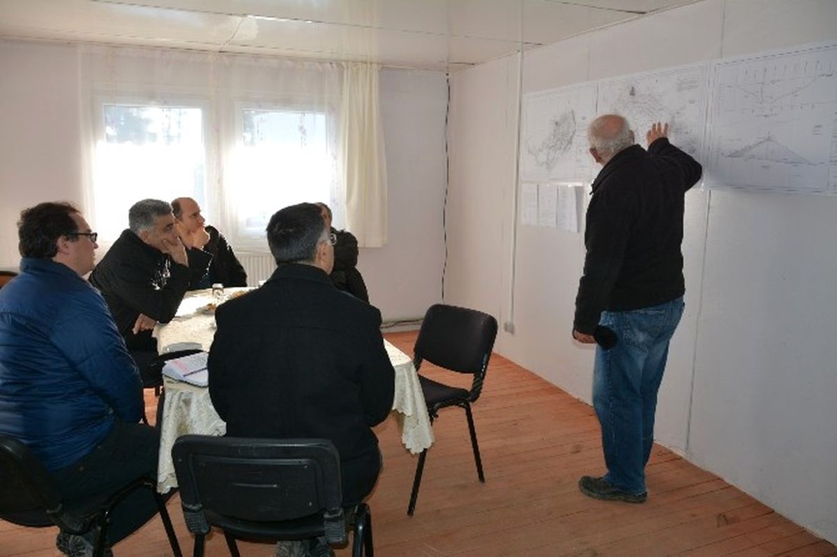 DSİ Bölge Müdürü Coşkun, Kaş Sütleğen Barajını İnceledi