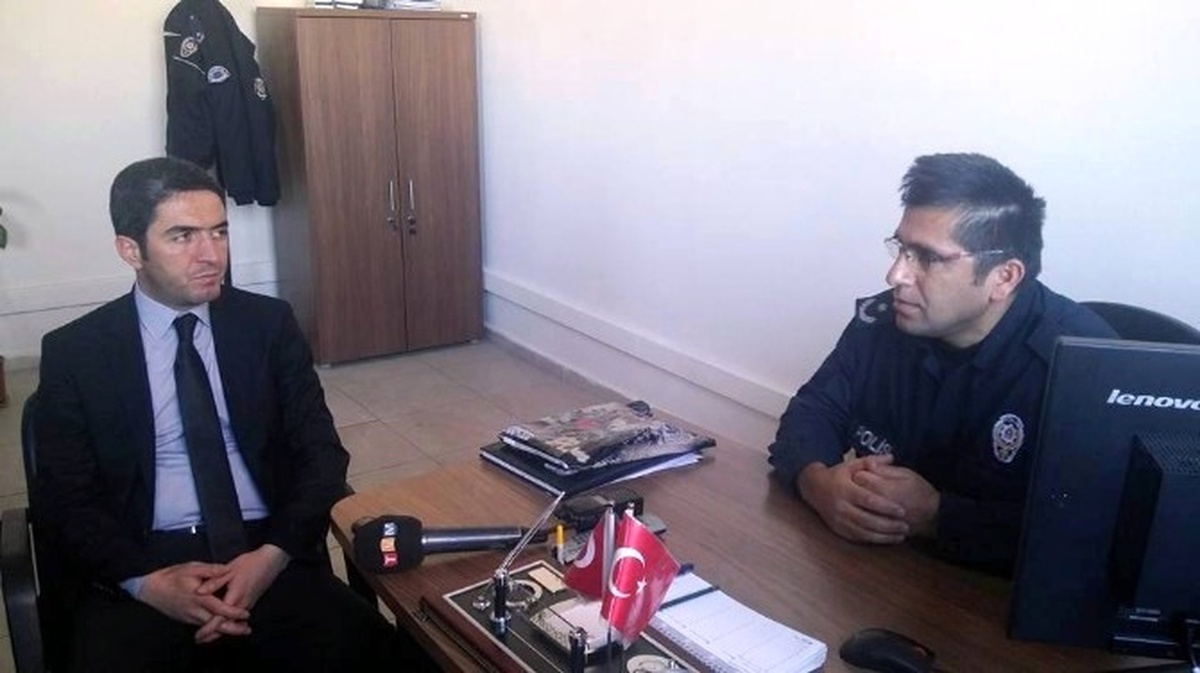 Enver Kiraz\'dan Çevik Kuvvete Başsağlığı Ziyareti