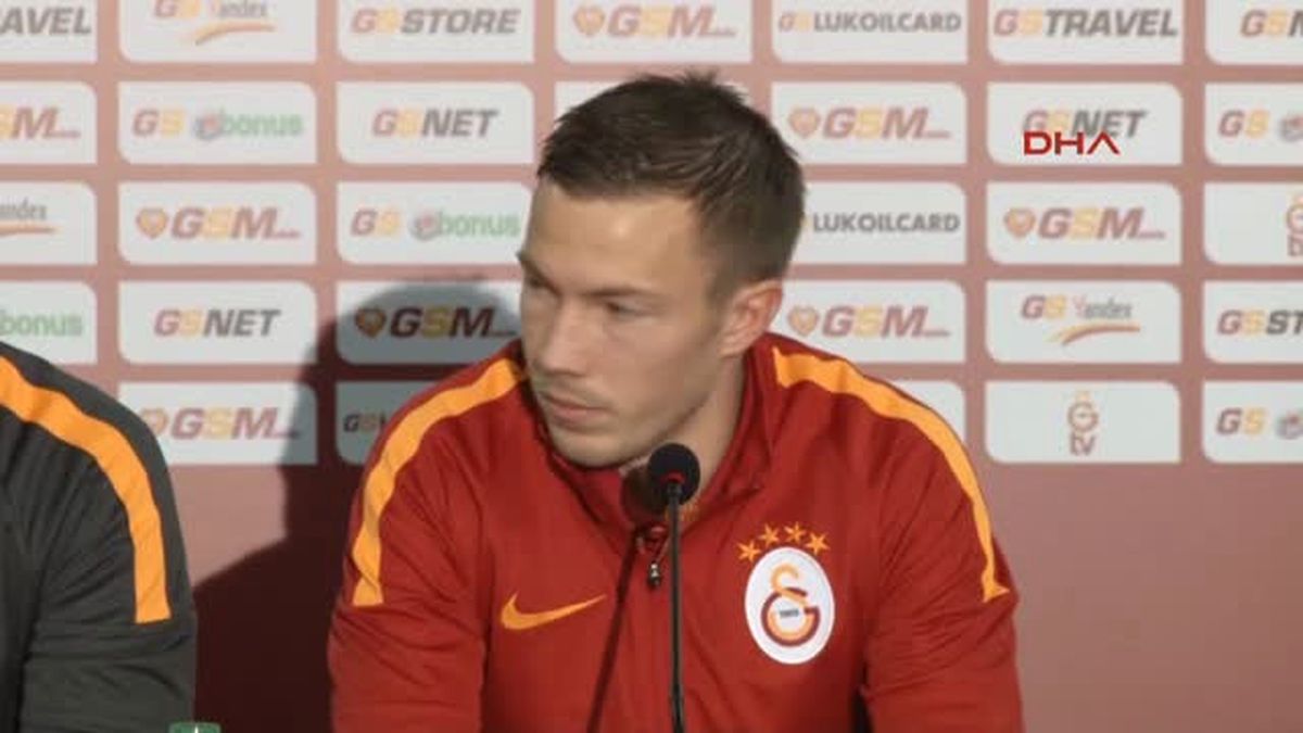 Galatasaray\'ın Norveç\'li Futbolcusu, Ilk Kez Basın Toplantısında Konuştu 2