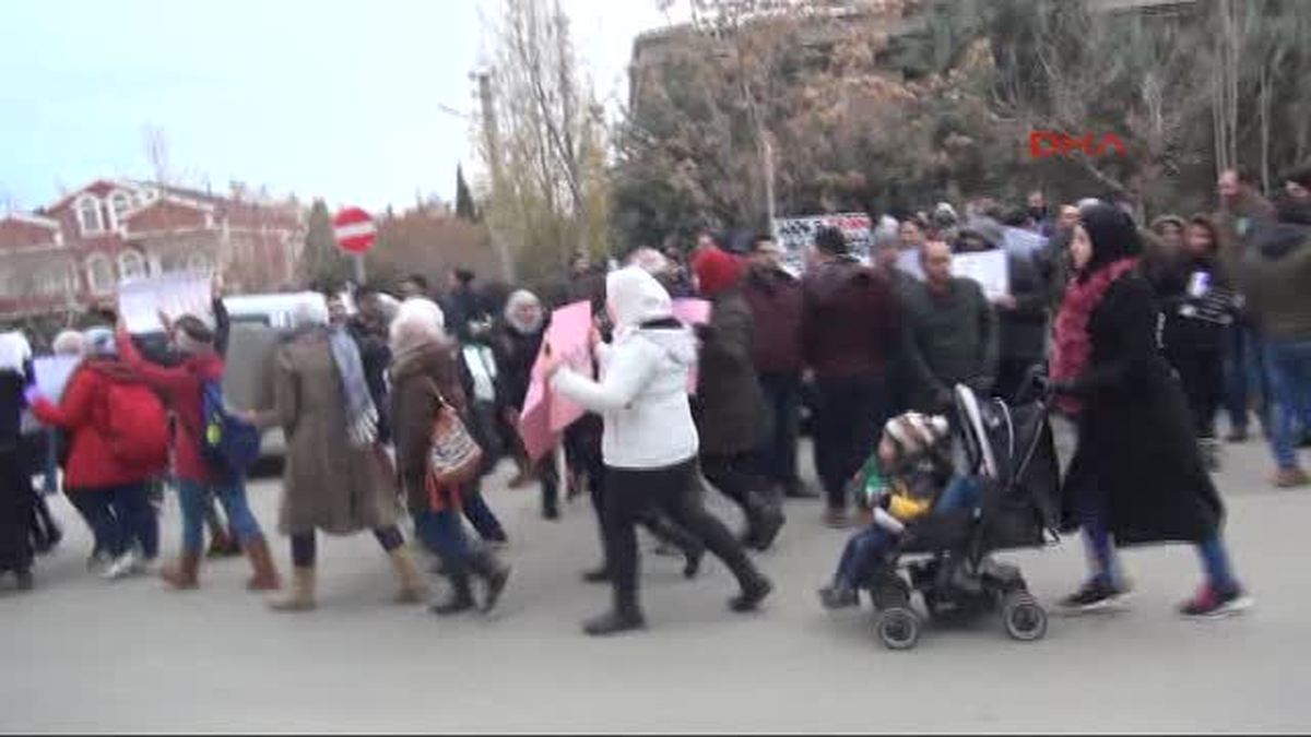 Gaziantep\'te Halep Protestosu