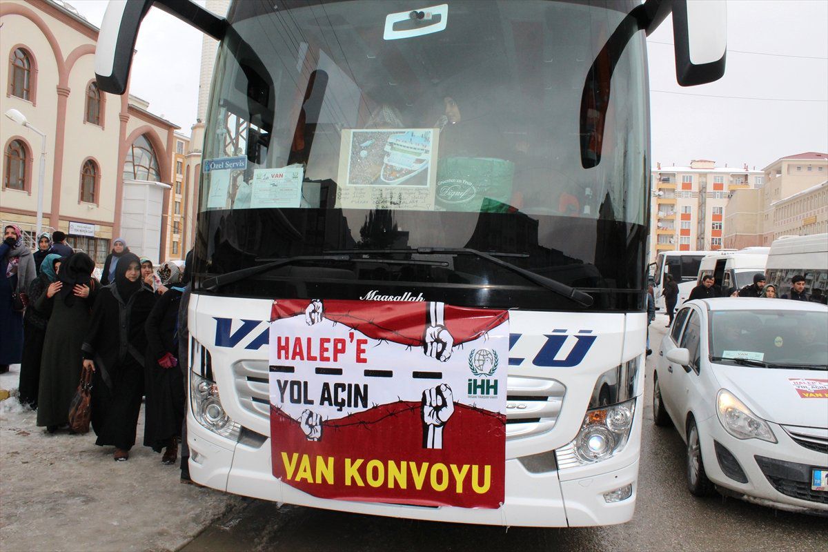 Halep\'e Yol Açın" Kampanyası