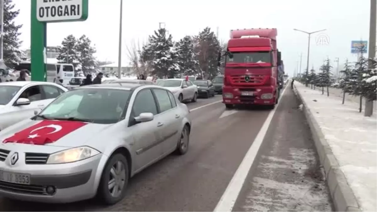 Halep\'e Yol Açın" Kampanyası - Ihh Yardım Konvoyu, Ereğli\'de