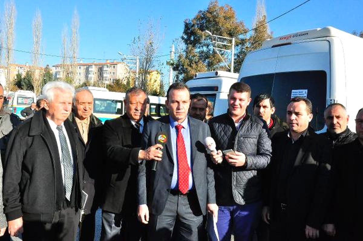 İzmirli Minibüsçülerden Teröre Lanet