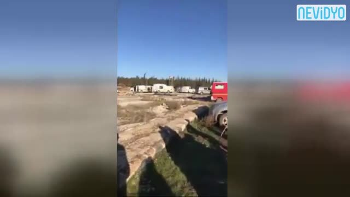 Konvoy Halep\'ten Ayrıldığı Sırada Jetler...