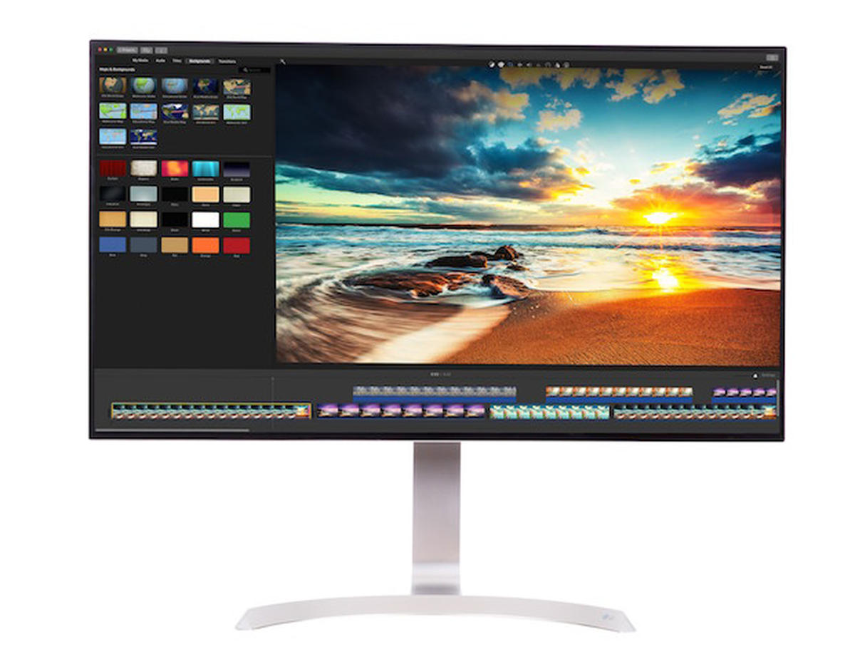 Lg 4k Hdr Monitör\'ünü Duyurdu, Usb-C Desteğiyle