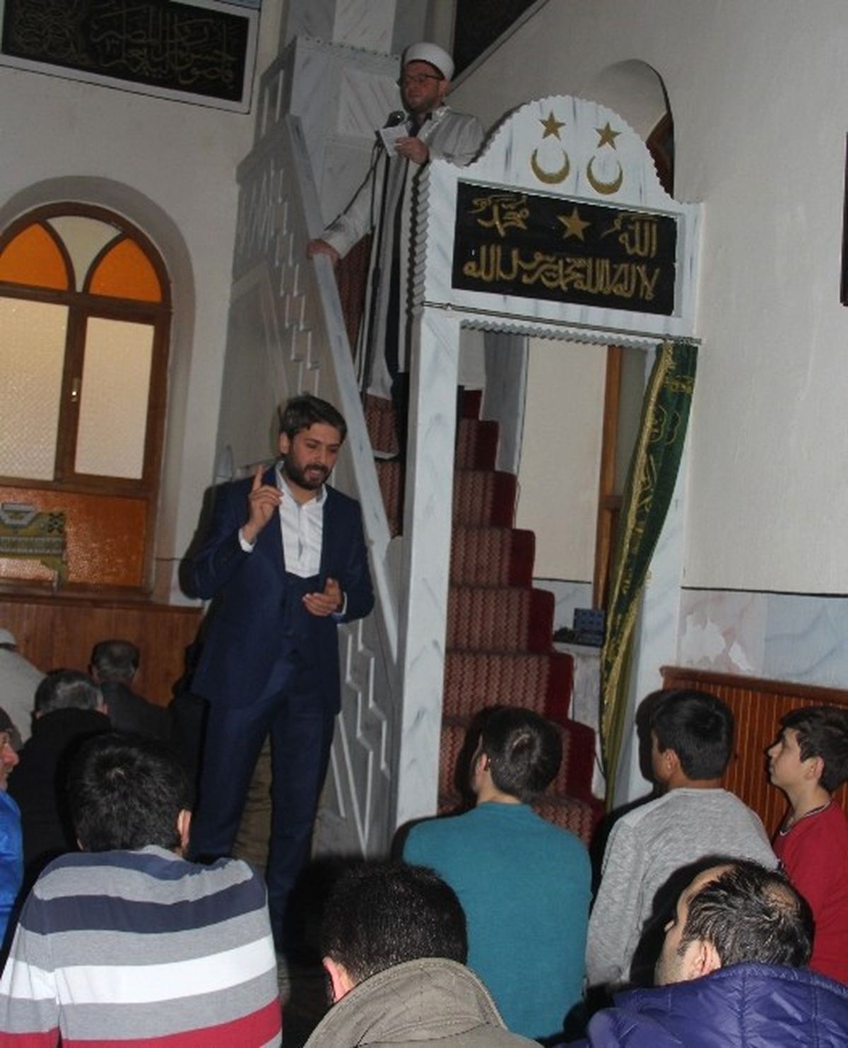 Rize\'de İşitme Engellilere İşaret Dili ile Cuma Hutbesi