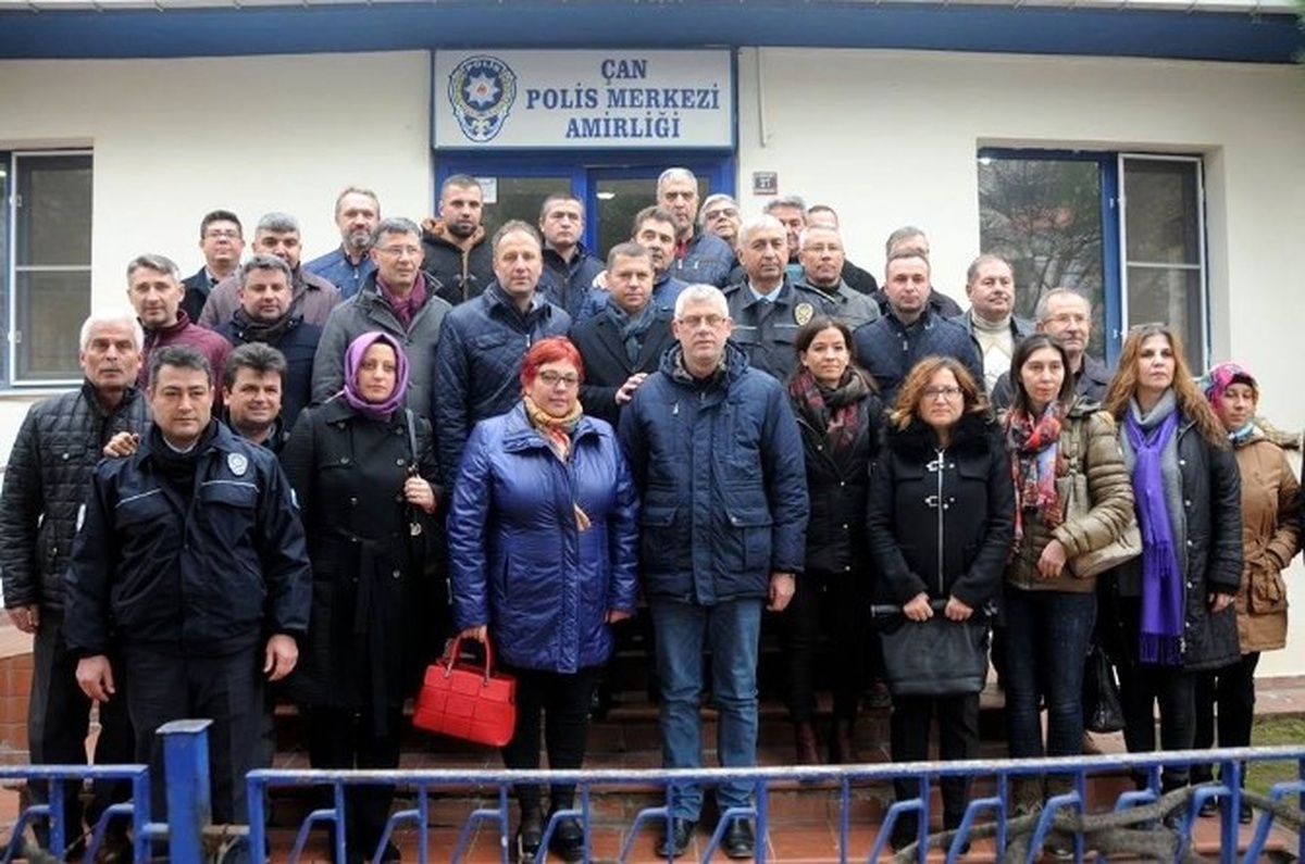 Siyasi Parti Başkanlarından Emniyete Taziye Ziyareti
