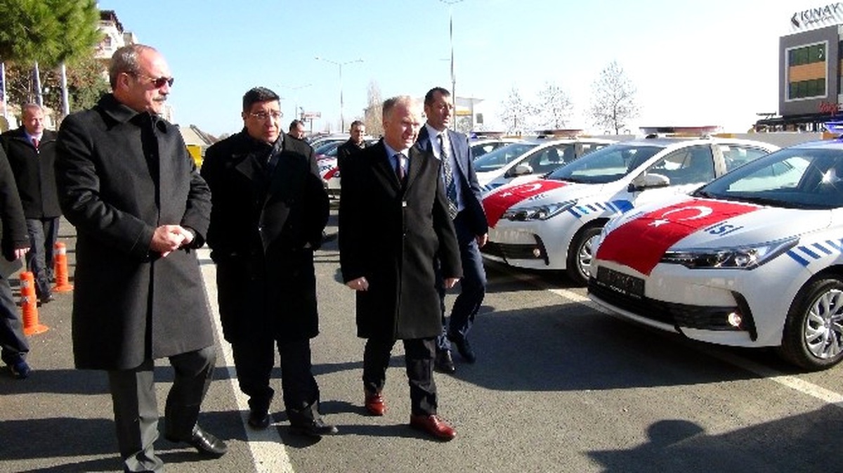 Tekirdağ Emniyetine 20 Araç Kurban ve Dualarla Teslim Alındı
