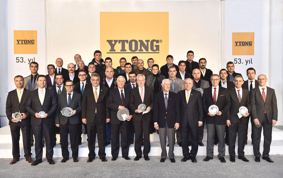 Türk Ytong 53. Yılını Kutladı