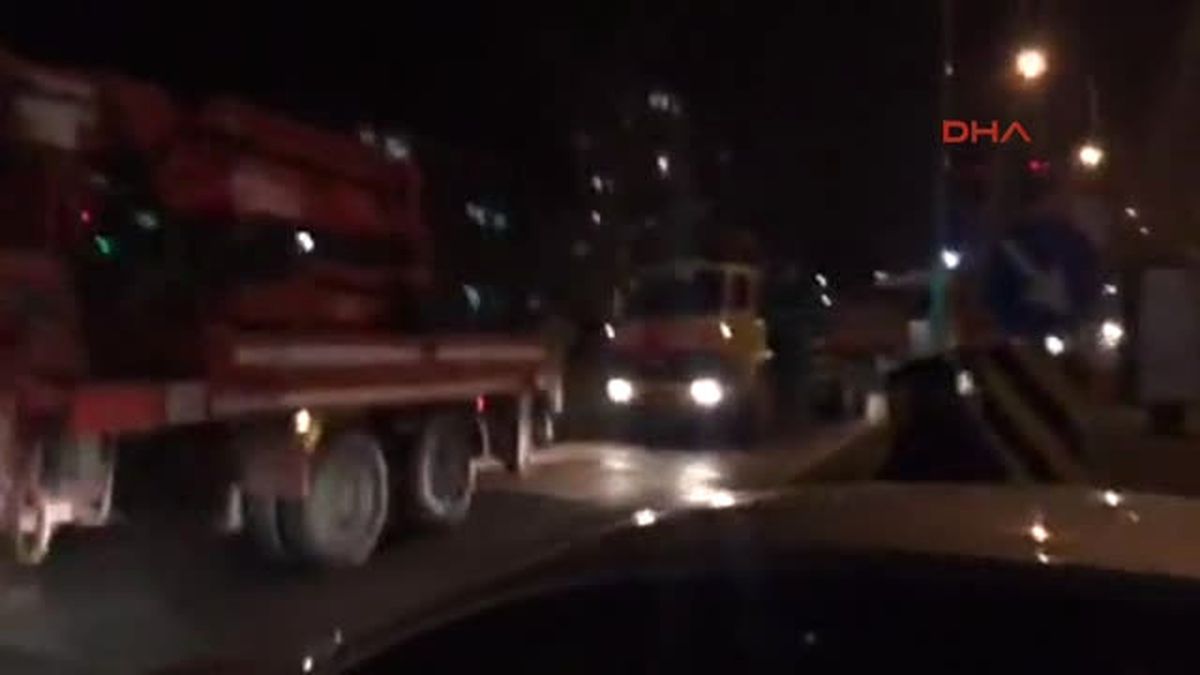 Uşak Istanbul\'daki Terör Saldırısına Çekicilerden Eylem