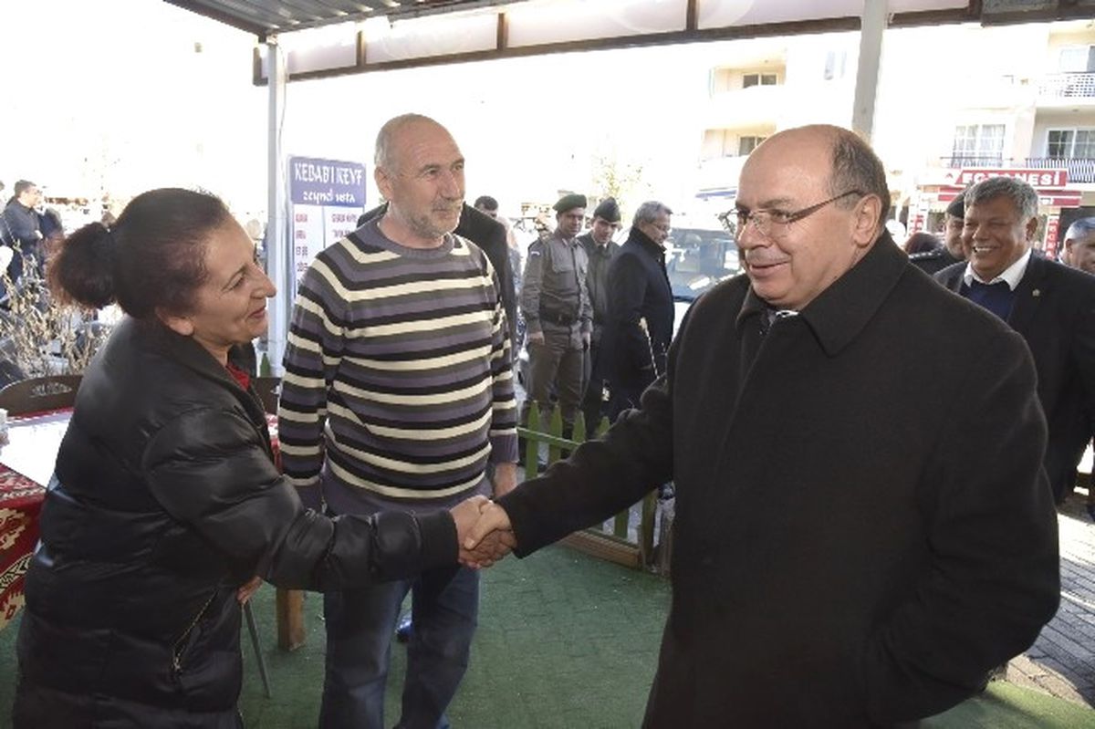 Vali Çiçek, Dalaman\'da Muhtarlarla ve Vatandaşlarla Buluştu
