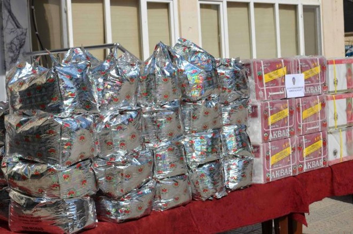 Van\'da 1,7 Ton Gümrük Kaçağı Çay Ele Geçirildi