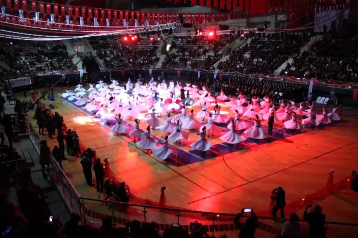 100 Semazenli Şeb-i Arus İzmitliler\'i Büyüledi