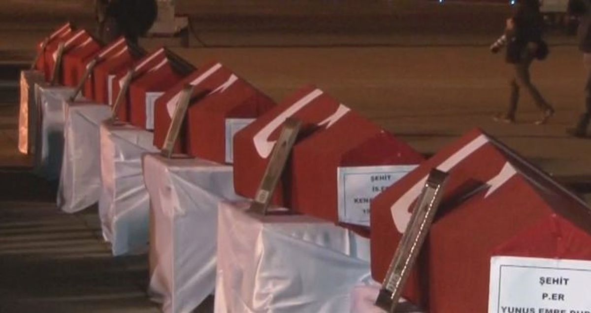 Kayseri Şehitlerinin 7'si Baba Ocağına Uğurlandı!