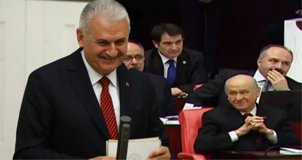 Başbakan Yıldırım\'ın CHP\'li Vekile Verdiği Ders, Bahçeli\'yi Mest Etti