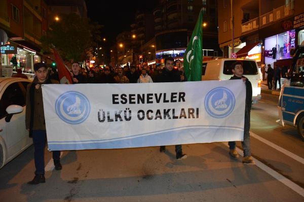 Bursa\'da Teröre Tepki Yürüyüşü