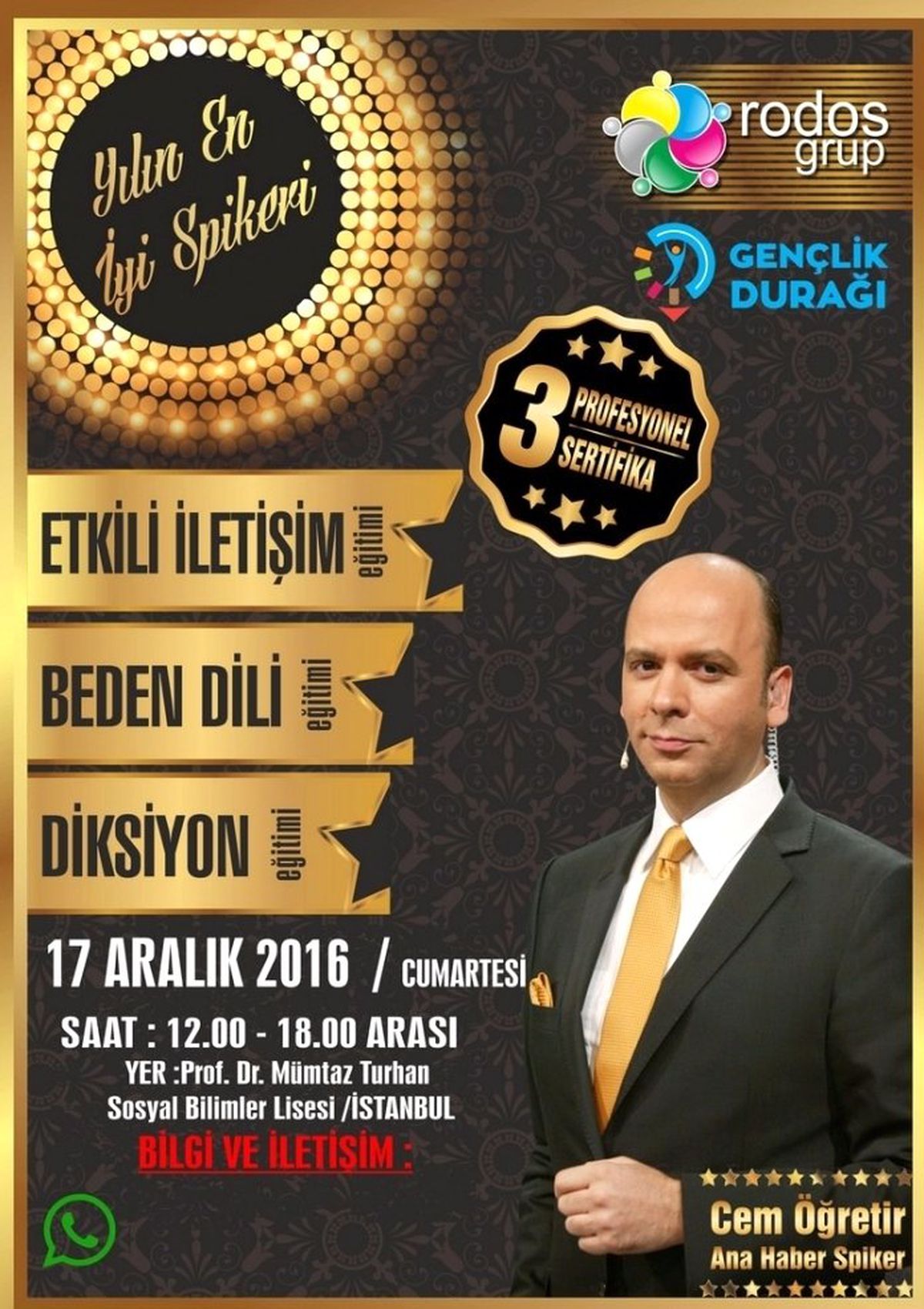 Cem Öğretir ile İletişim Zirvesi