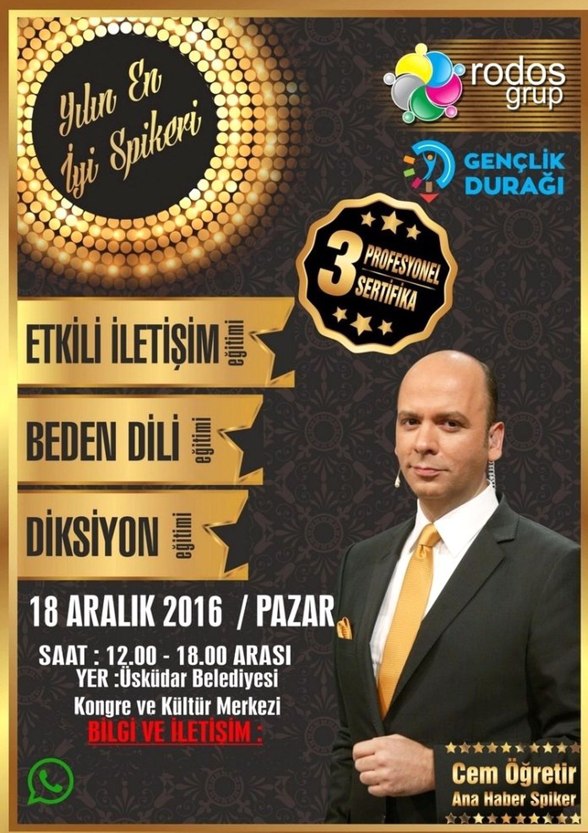 Cem Öğretir ile İletişim Zirvesi