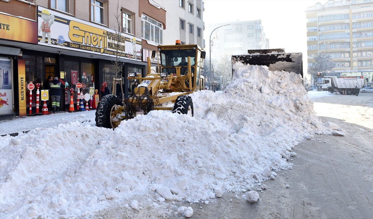 Erzurum\'da Karla Mücadele Çalışmaları