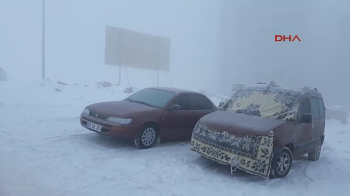 Erzurum Doğu Buz Kesti