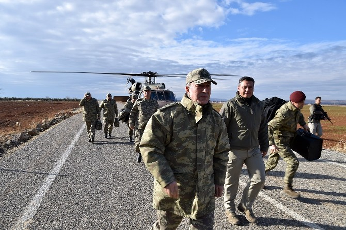 Genelkurmay Başkanı Akar, Gaziantep ve Kilis\'te Konuşlu Birliklerde İnceleme ve Denetlemelerde...