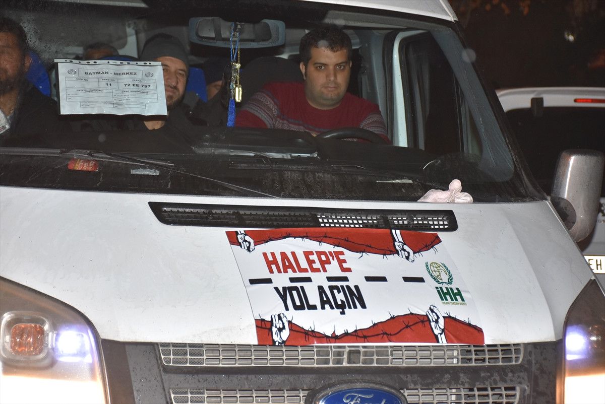 Halep\'e Yol Açın" Kampanyası