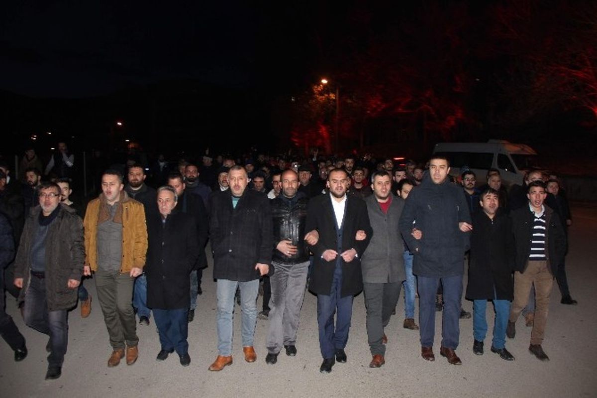 Kayseri\'deki Terör Saldırısına Karabük\'te Tepki