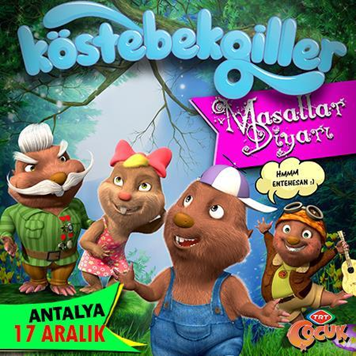 Köstebekgiller Masal Diyarı