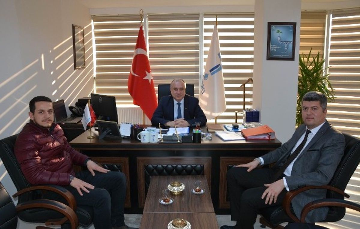MHP Tekirdağ İl Başkanı\'ndan Teski\'ye Ziyaret