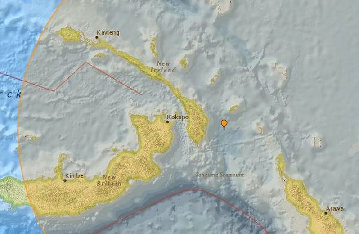 Papua Yeni Gine\'de 8.0 Büyüklüğünde Deprek